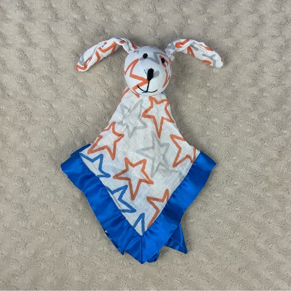 Aden Anais Bunny Rabbit Lovey Security Blanket Musy Mate Stars